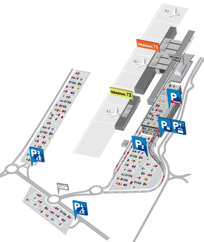 Parking P1 | Brussels South Charleroi Airport